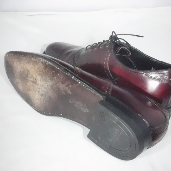 Floreseim Imperial Burgandy Almond Toe Oxford 8.5C - Picture 7 of 8